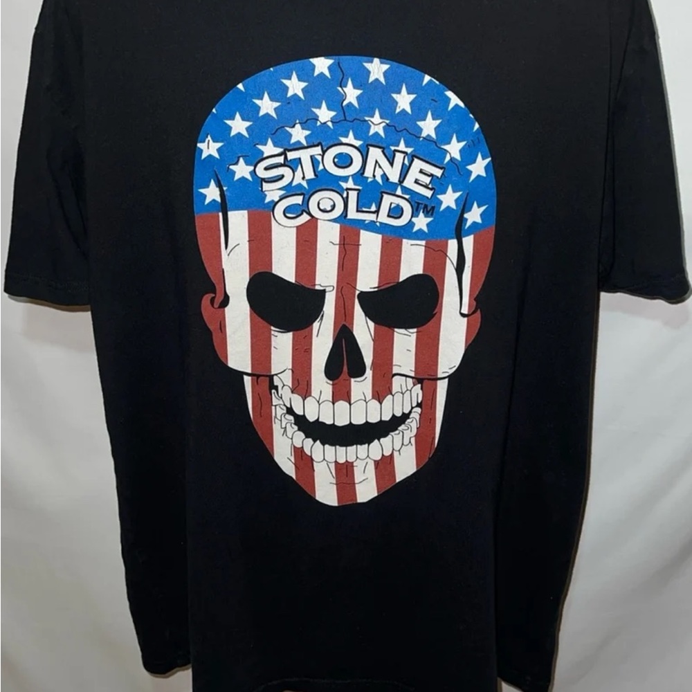 Stone Cold Steve Austin WWE Authentic Mens T-Shirt Sz XXL